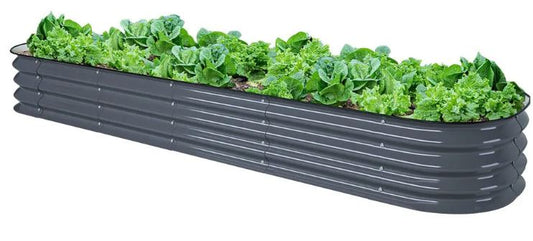 Modular raised garden bed (3in1) S dark gray
